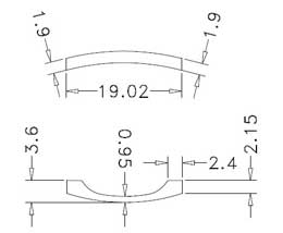 drawing of memory bridge for optical frame