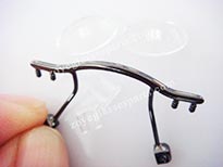 memory bridge for eyeglass frame manufacturing or repairing