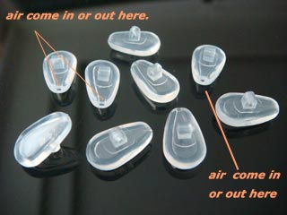 Snappy Pads- Silicone Nose Pads